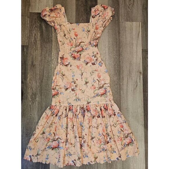 Loeffler Randal Size 6 Midi mermaid dress - Picture 1 of 10
